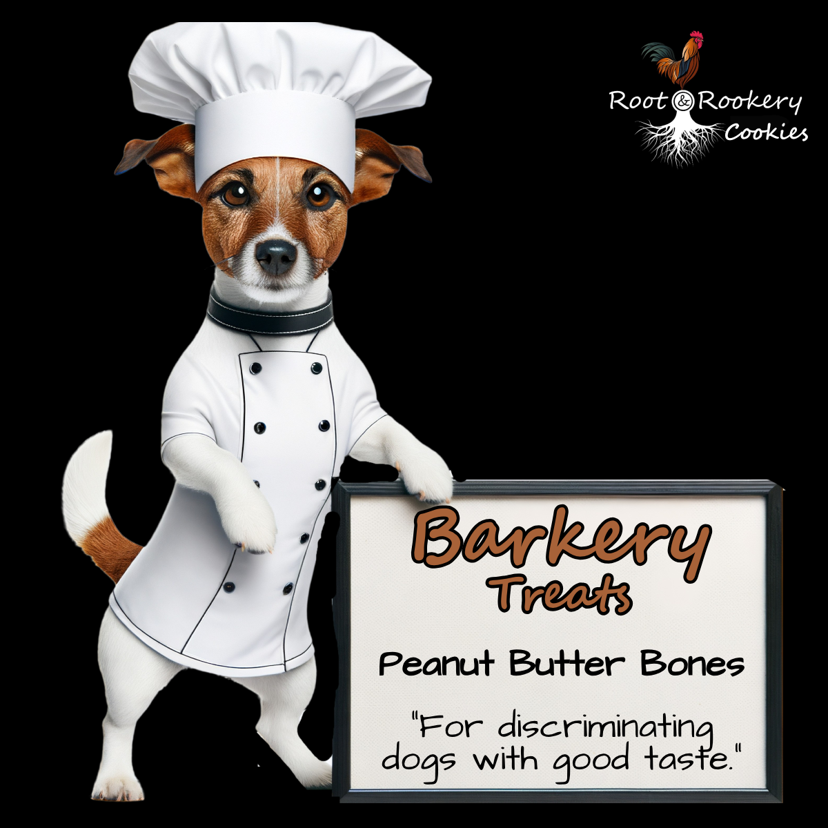 Barkery - Peanut Butter Bones - Dog Treats