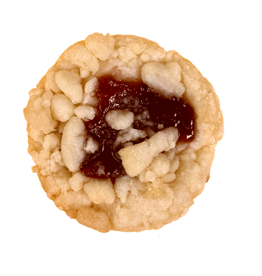 RETRO Raspberry Shortbread Cookies - 10 Cookies per Box